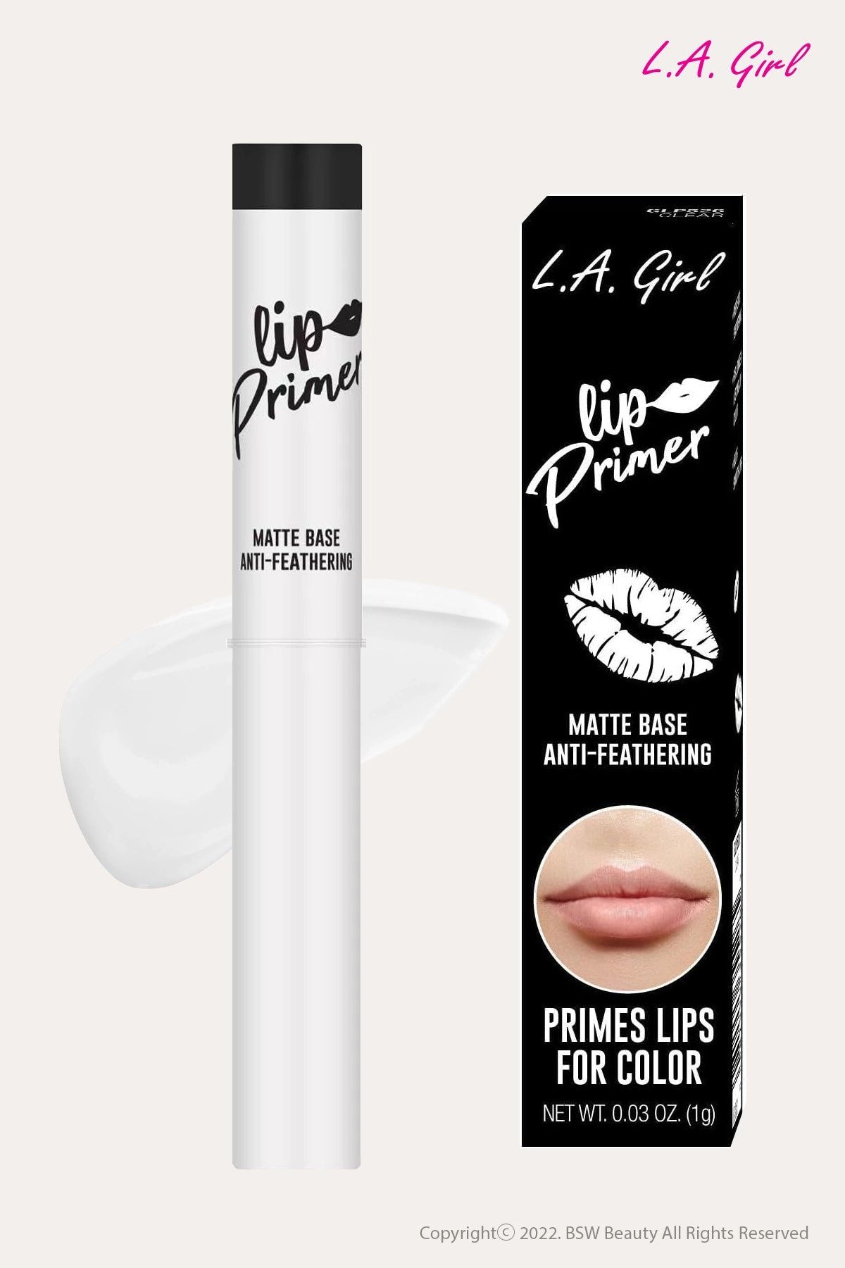 L.A GIRL LIP PRIMER 0.03oz #GLP526