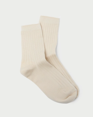 Le Bon Shoppe White Trouser Sock