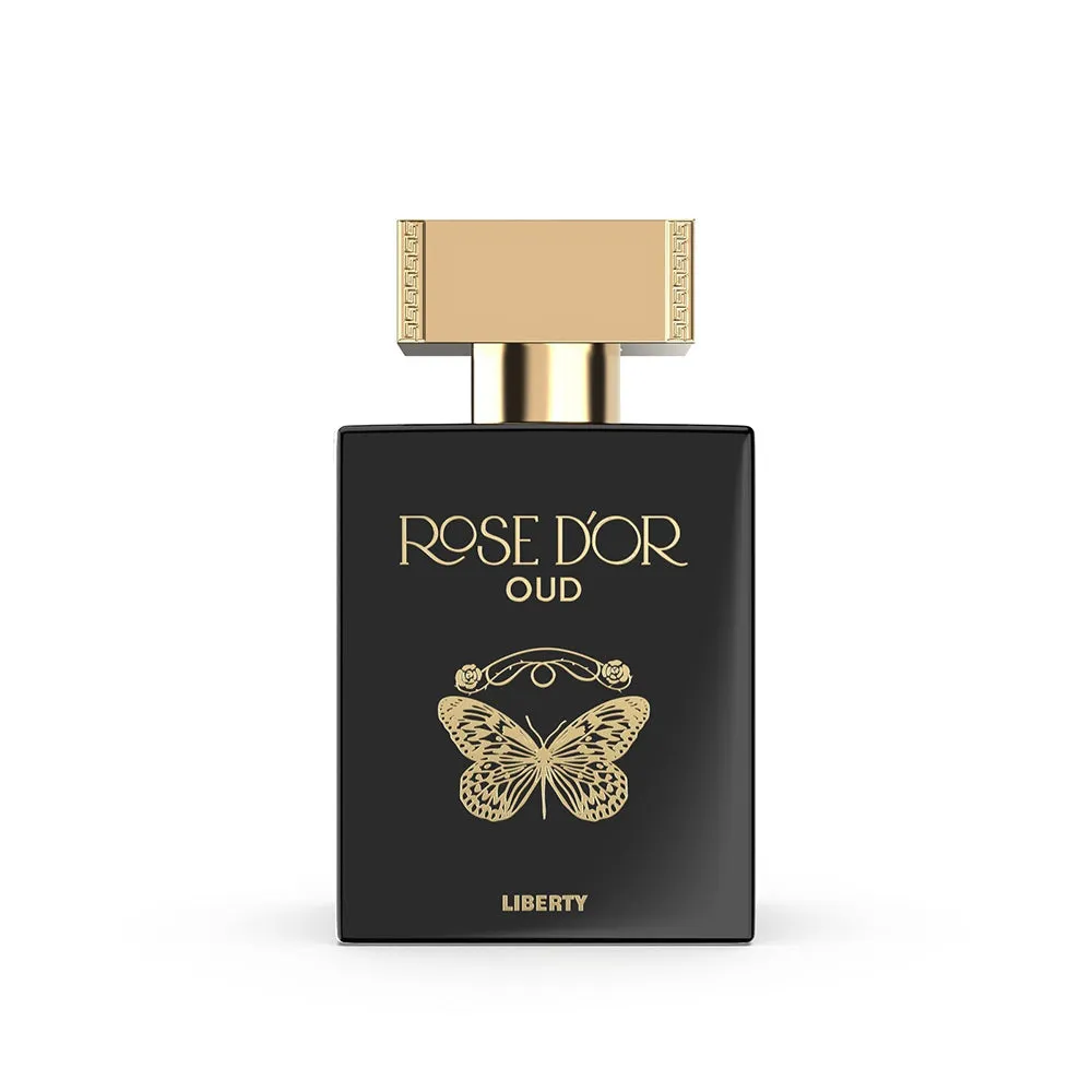 Liberty Luxury Rose Dyor Oud Perfume for Unisex, Eau De Parfum (EDP) Spray, 100ml/3.4 Oz, Long Lasting Smell