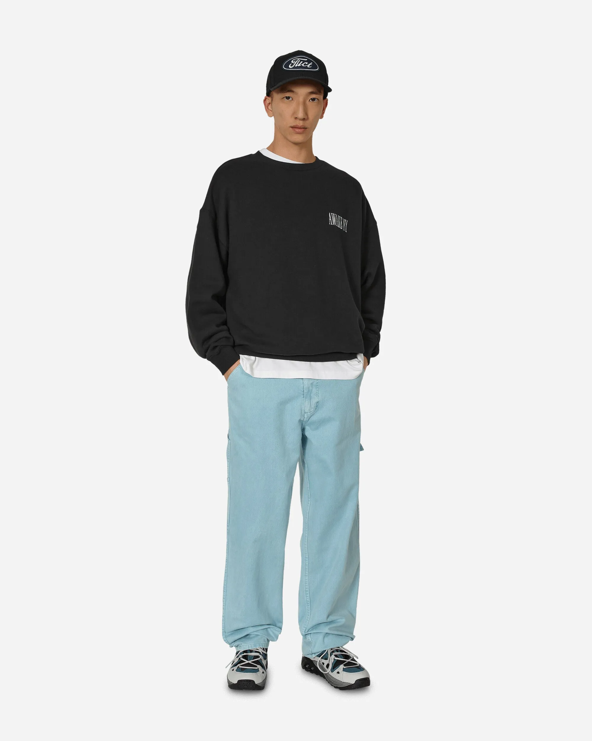 Logo Crewneck Sweatshirt Black