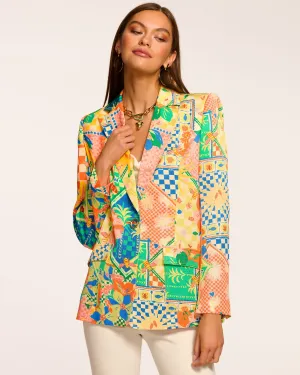 Maddie Printed Blazer