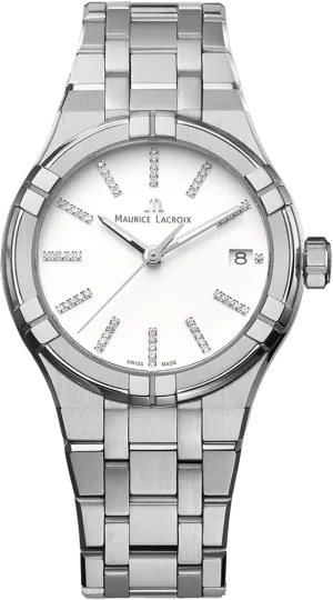Maurice Lacroix Aikon Quartz Date 35mm AI1106-SS002-150-1