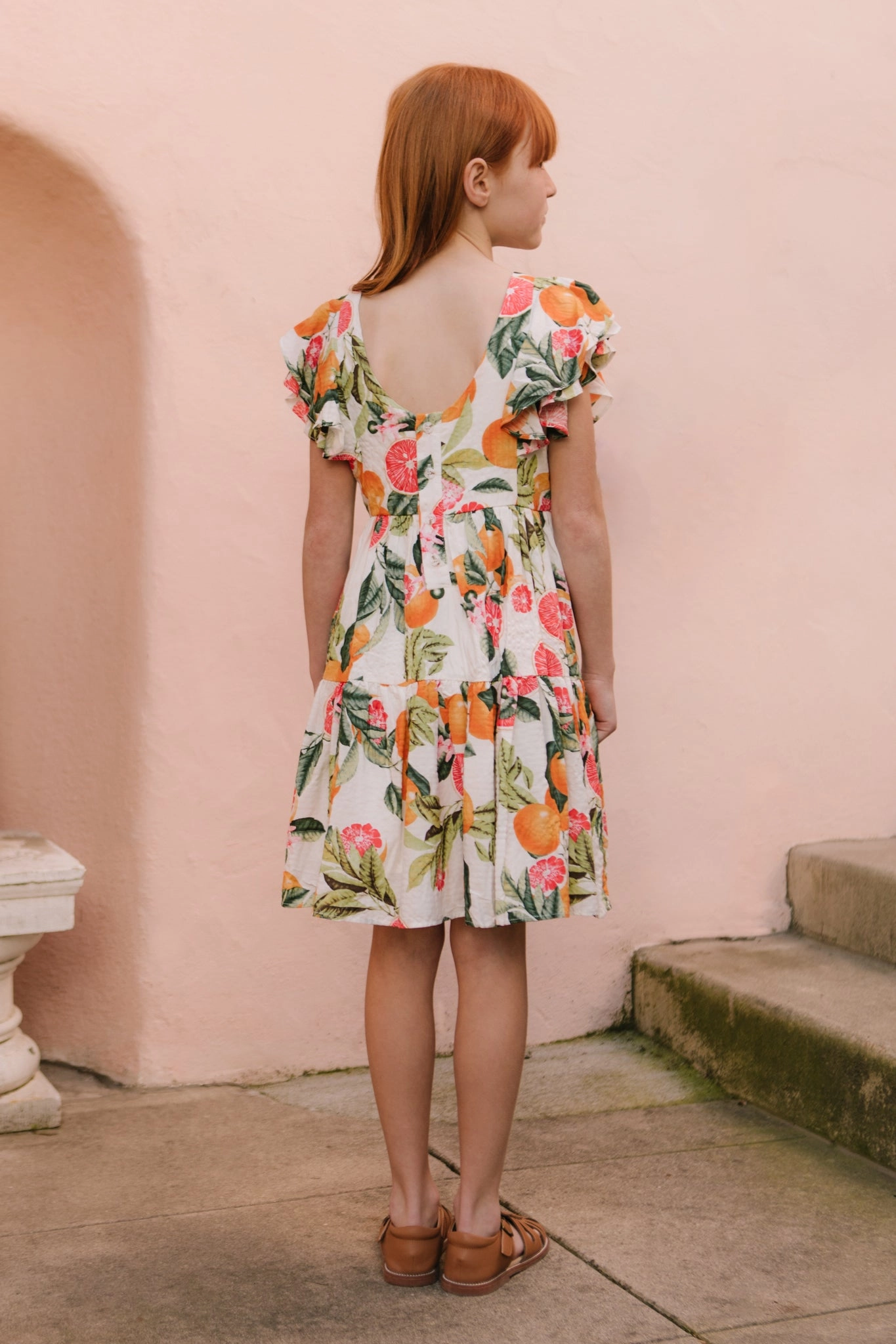 Mini Trixie Dress in Citrus