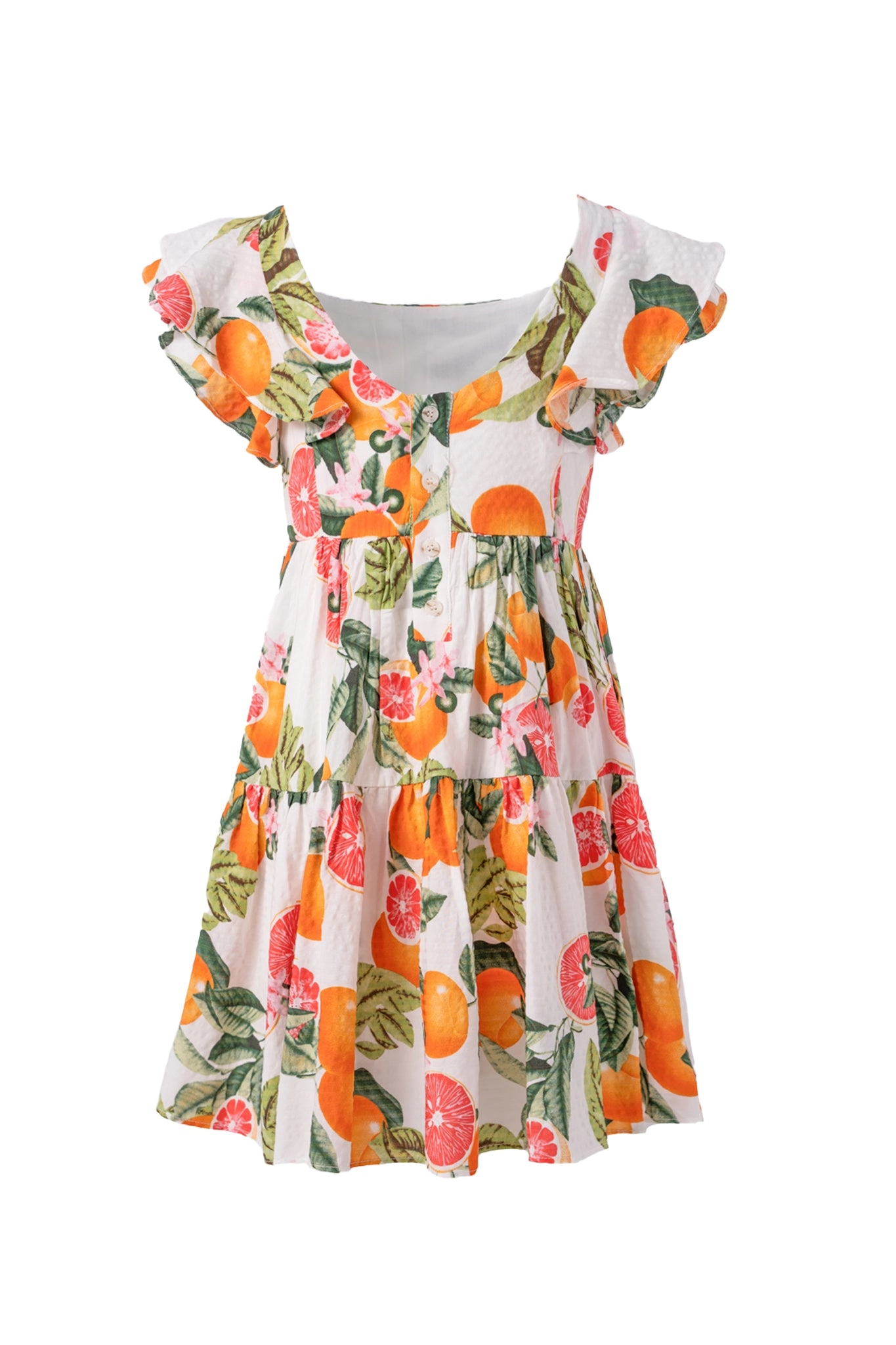 Mini Trixie Dress in Citrus