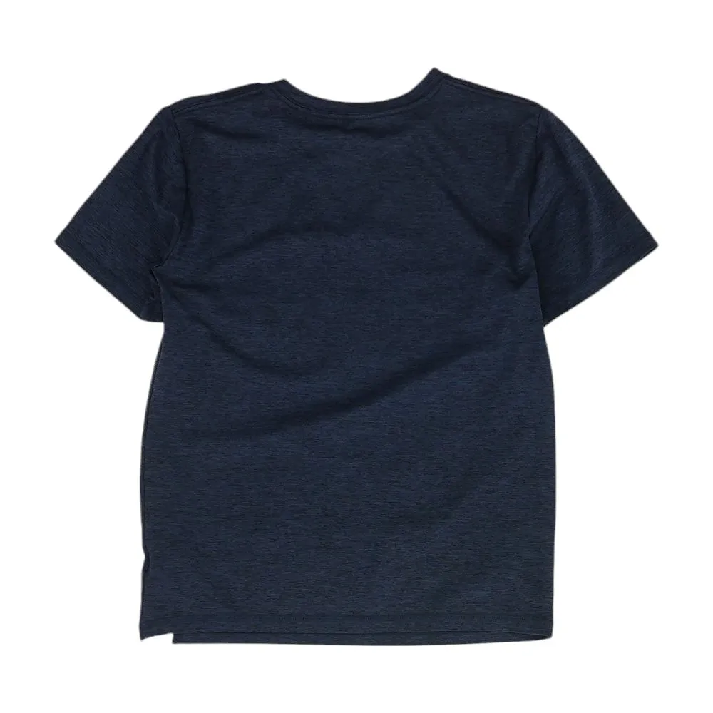 Navy Solid Active T-Shirt
