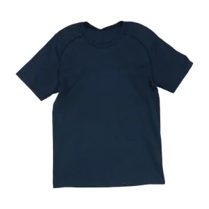 Navy Solid Active T-Shirt