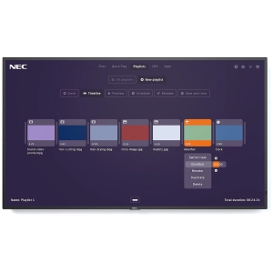 NEC MultiSync® M551-MPi4 LCD 55" Midrange Large Format Display (incl. NEC MediaPlayer)