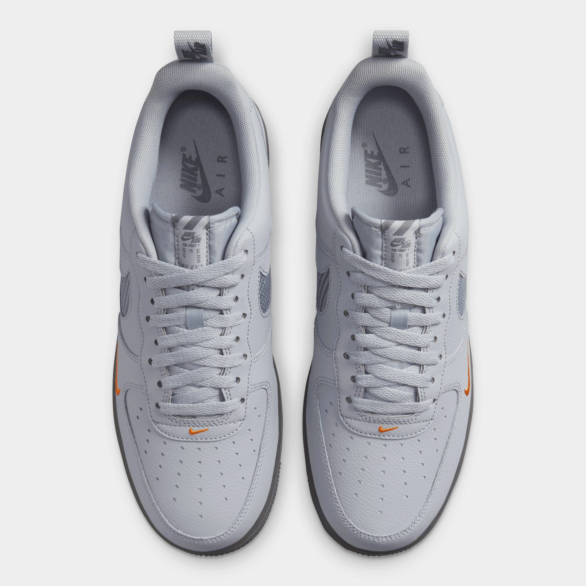 Nike Air Force 1 '07 LV8 J22 Wolf Grey / White - Kumquat