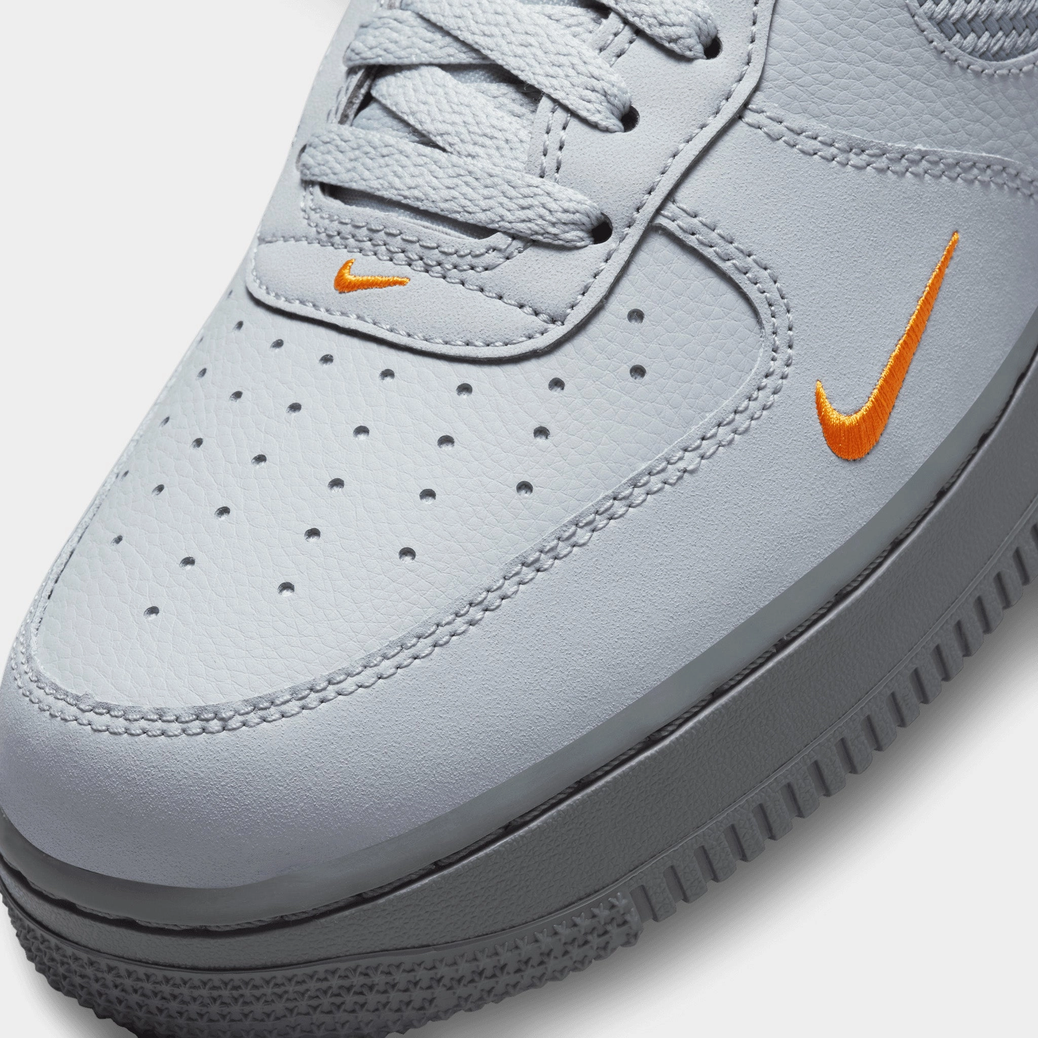 Nike Air Force 1 '07 LV8 J22 Wolf Grey / White - Kumquat