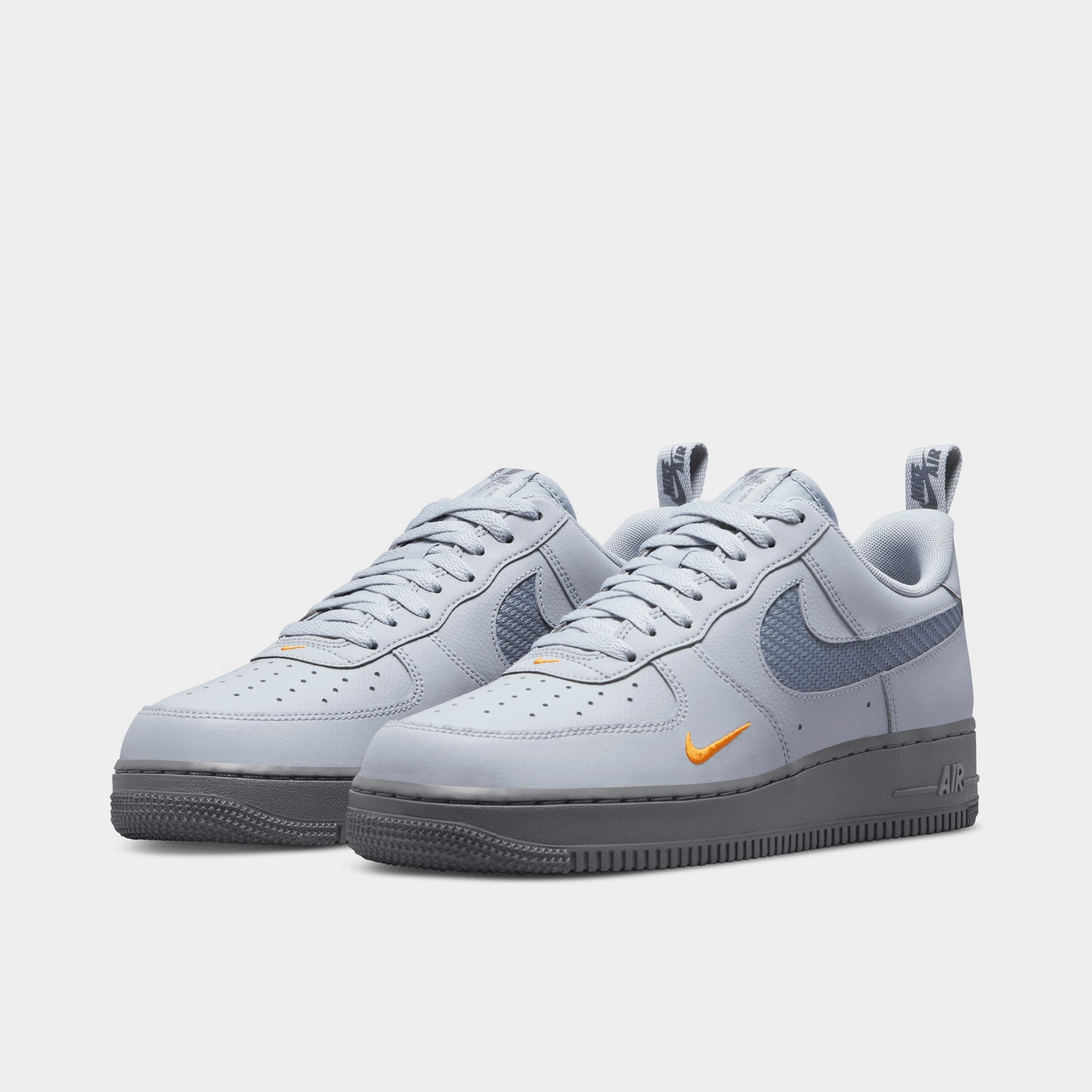Nike Air Force 1 '07 LV8 J22 Wolf Grey / White - Kumquat