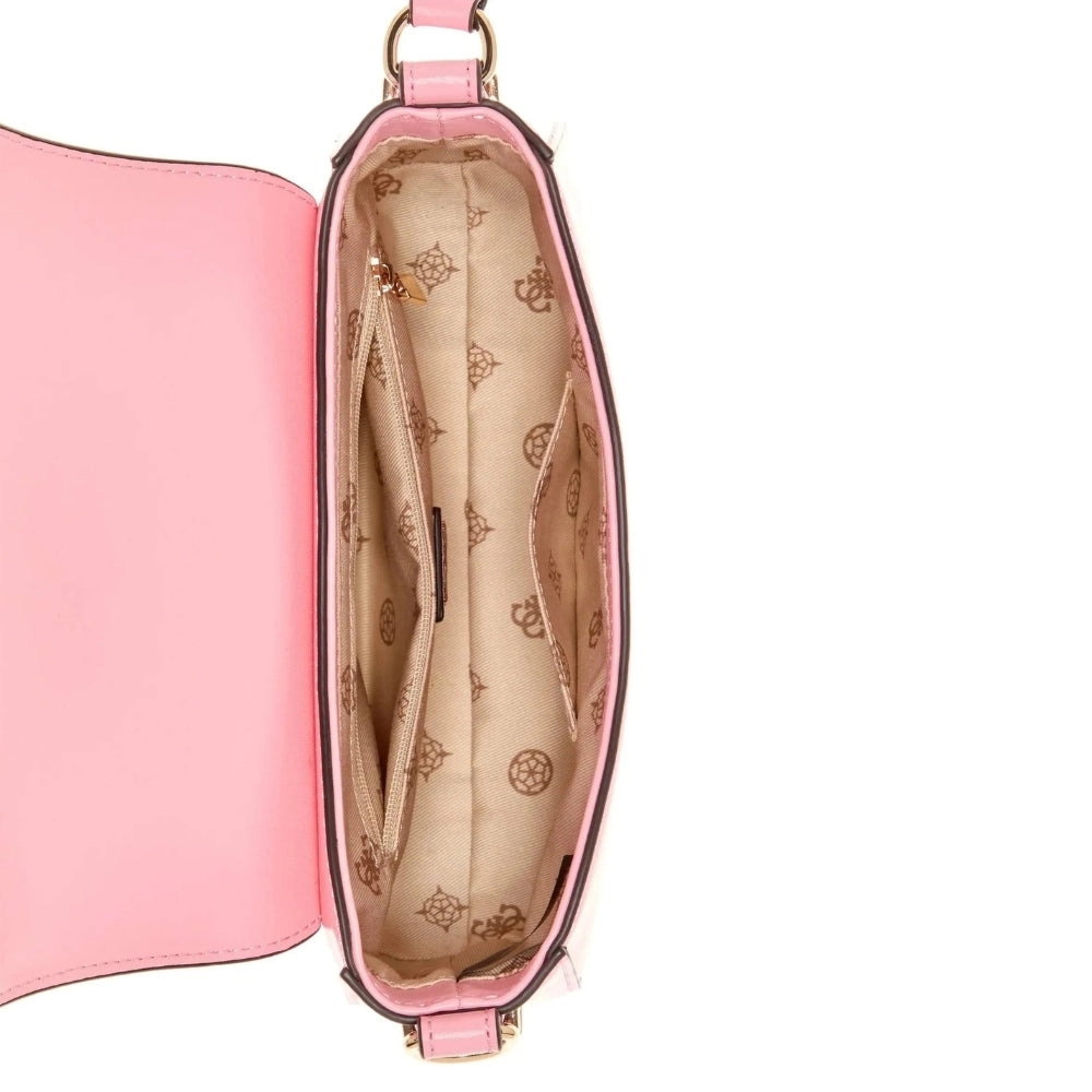 Pink Sarita Convertible Crossbody Flap