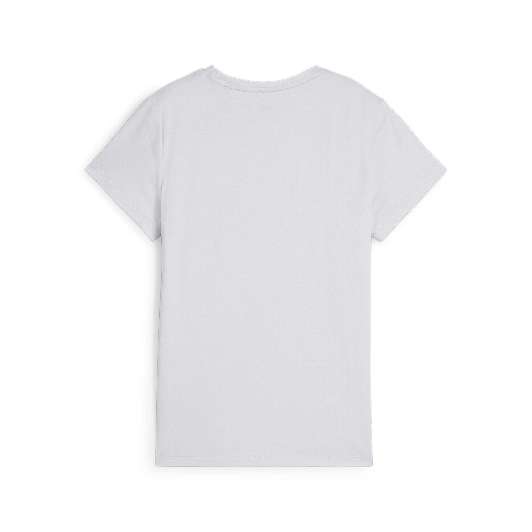PUMA WOMEN'S ESSENTIALS LOGO SILVER TEE