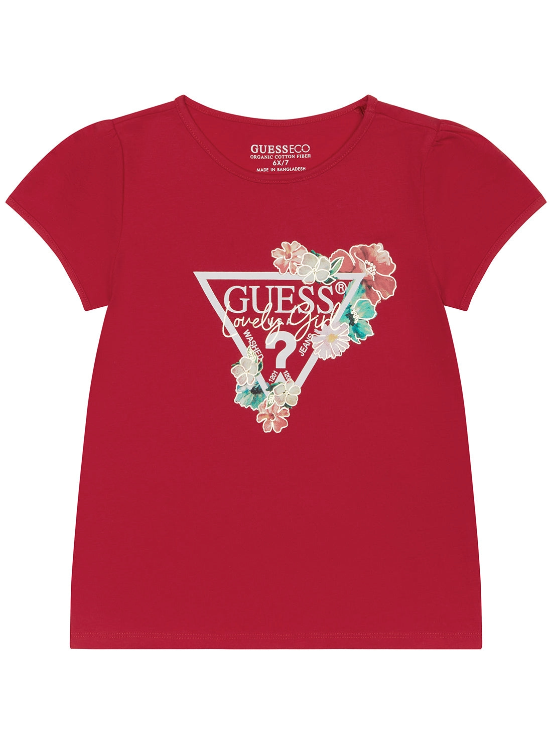 Red Short Sleeve T-Shirt (2-7)