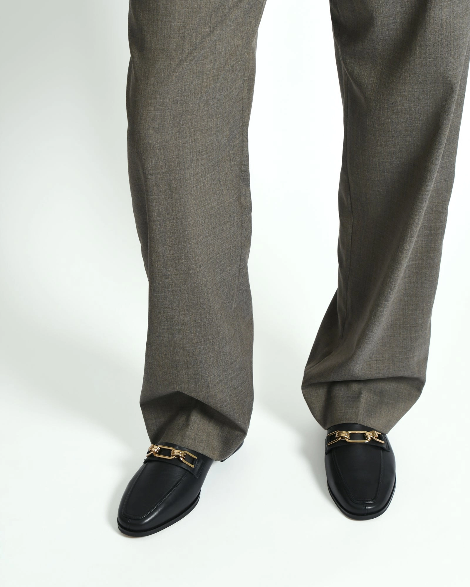 REIGN LOAFERS BLACK LEATHER