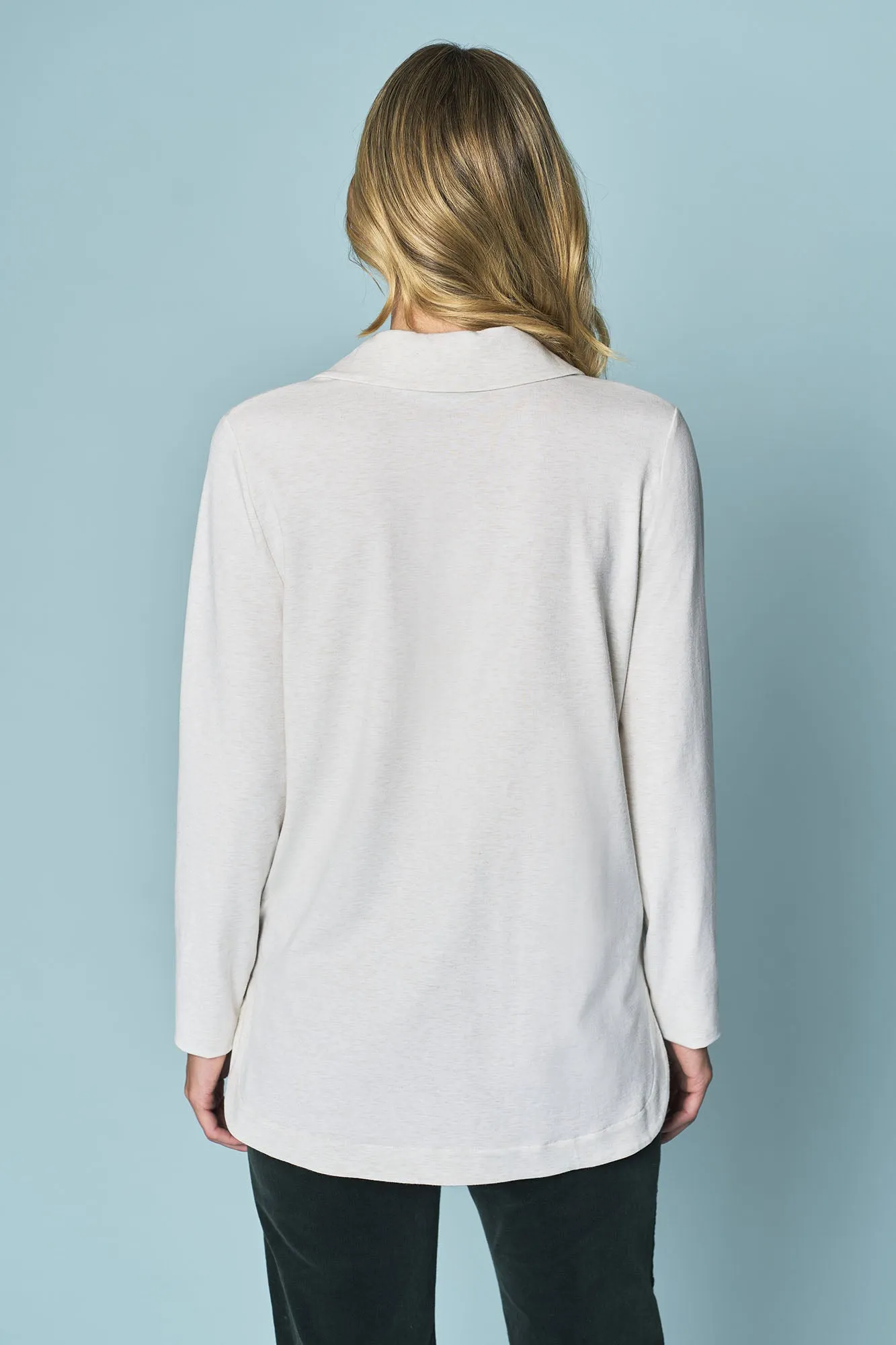 Relaxed Polo T-Shirt - Marshmallow Marle