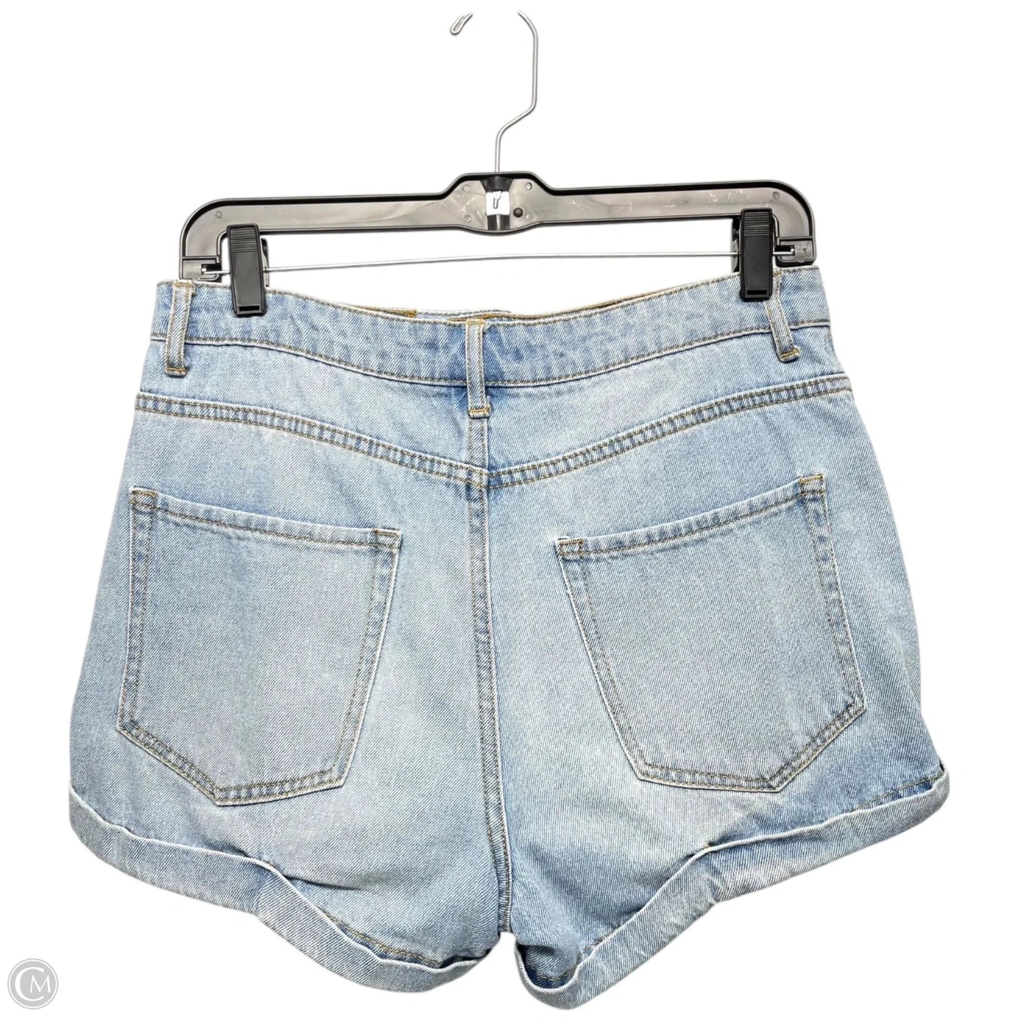 Shorts By Forever 21 In Blue Denim, Size: 8