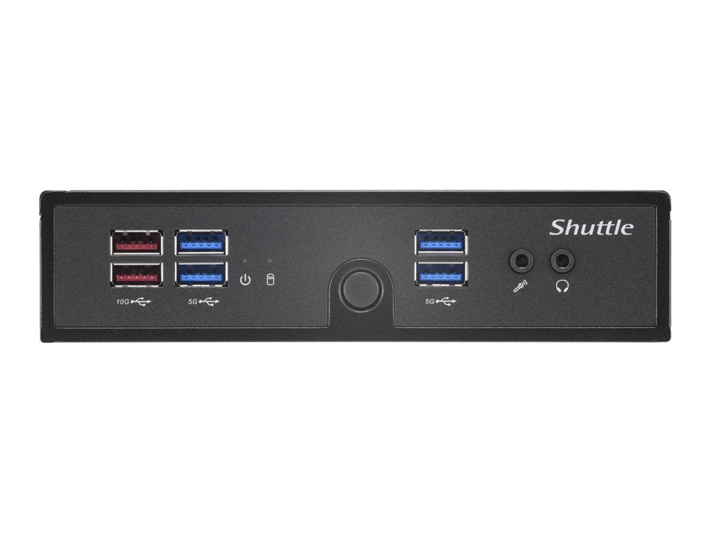 Shuttle XPC slim DS50U7 - Barebone - Slim-PC 1 x Core i7 1355U / up to 5 GHz ULV - RAM 0 GB - Intel Iris Xe Graphics - Gigabit