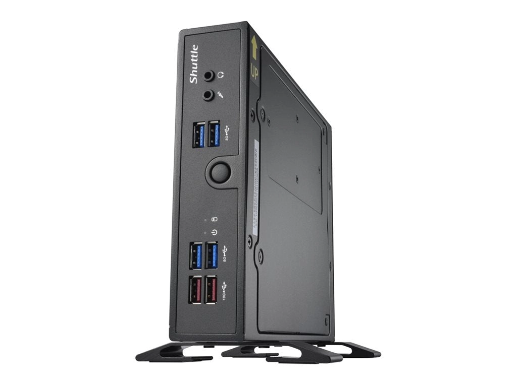 Shuttle XPC slim DS50U7 - Barebone - Slim-PC 1 x Core i7 1355U / up to 5 GHz ULV - RAM 0 GB - Intel Iris Xe Graphics - Gigabit