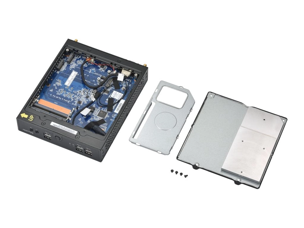 Shuttle XPC slim DS50U7 - Barebone - Slim-PC 1 x Core i7 1355U / up to 5 GHz ULV - RAM 0 GB - Intel Iris Xe Graphics - Gigabit