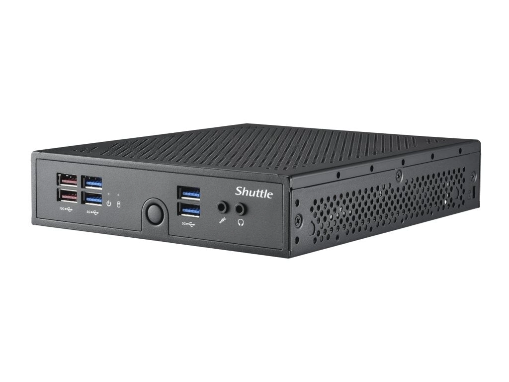 Shuttle XPC slim DS50U7 - Barebone - Slim-PC 1 x Core i7 1355U / up to 5 GHz ULV - RAM 0 GB - Intel Iris Xe Graphics - Gigabit