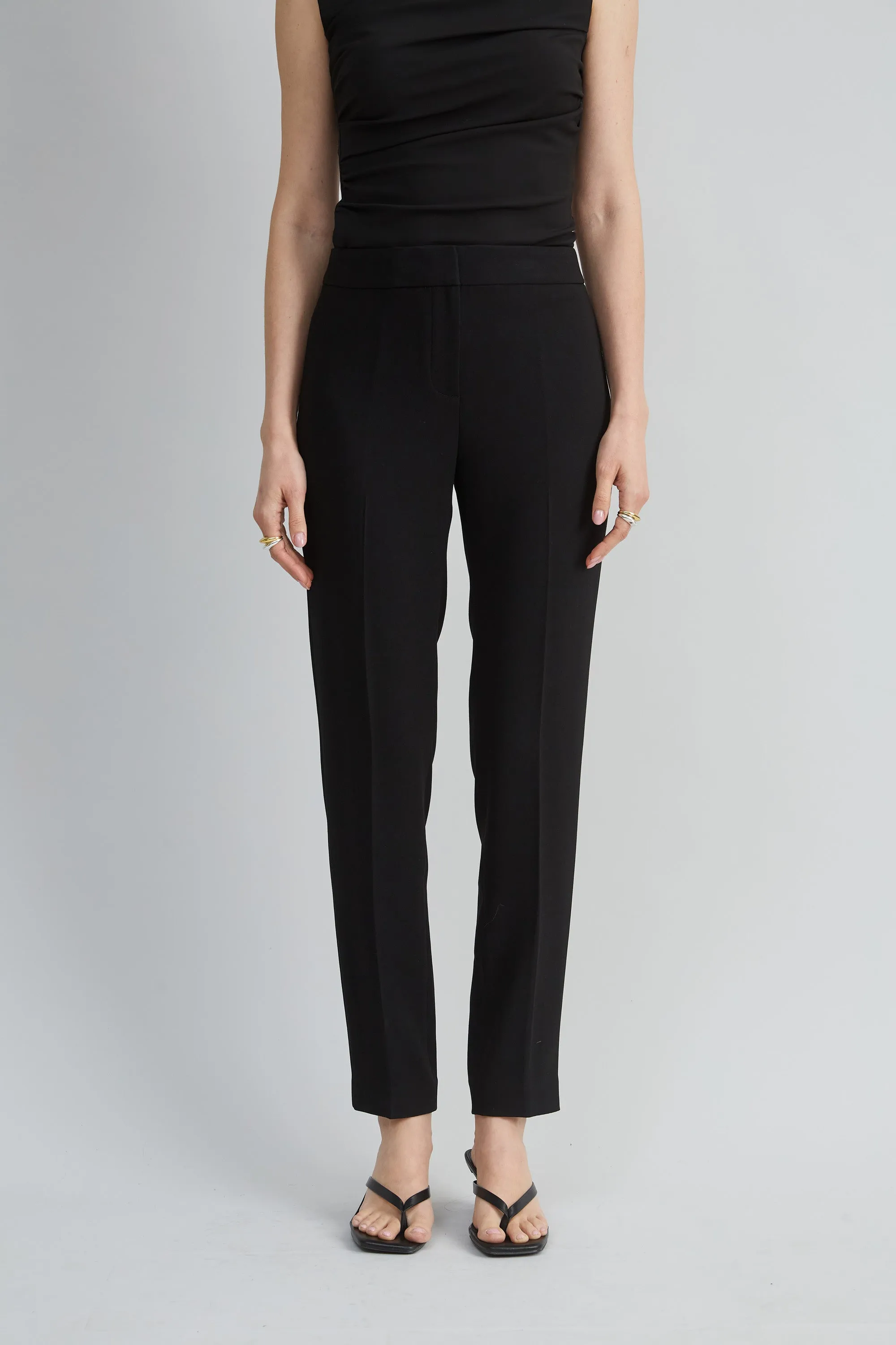 Slim Crepe Inseam Pant