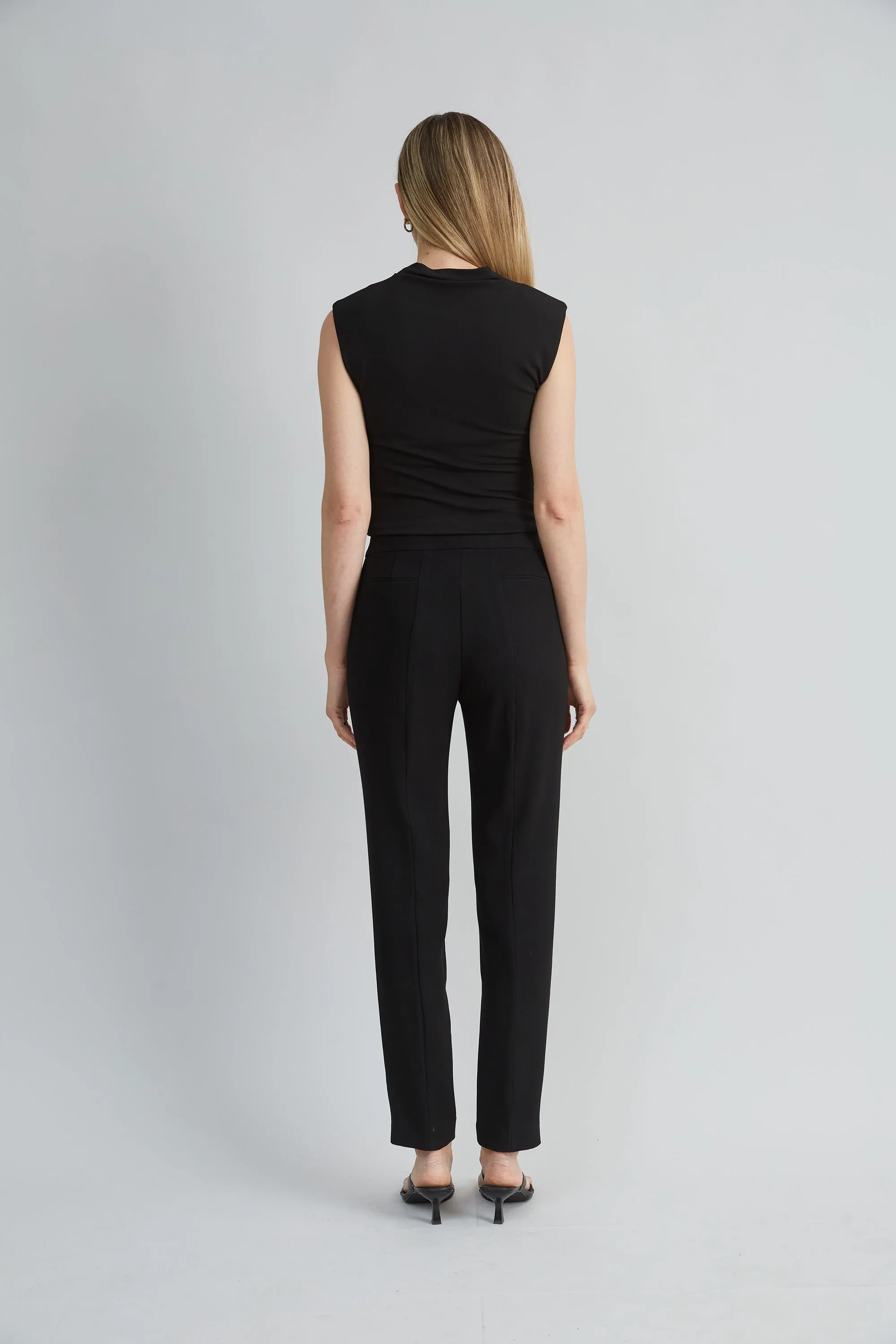 Slim Crepe Inseam Pant