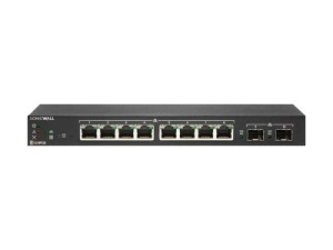 SonicWall Switch SWS12-8POE - Switch - managed - 8 x 10/100/1000 (PoE)   2 x Gigabit SFP - desktop - PoE (55 W) - NFR, demo 02-SSC-4864