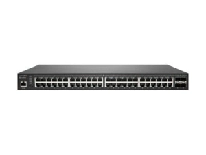SonicWall Switch SWS14-48FPOE - Switch - managed - 48 x 10/100/1000 (PoE )   4 x 10 Gigabit SFP  - rack-mountable - PoE  (740 02-SSC-4874