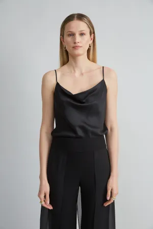 Stretch Silk Satin Cami
