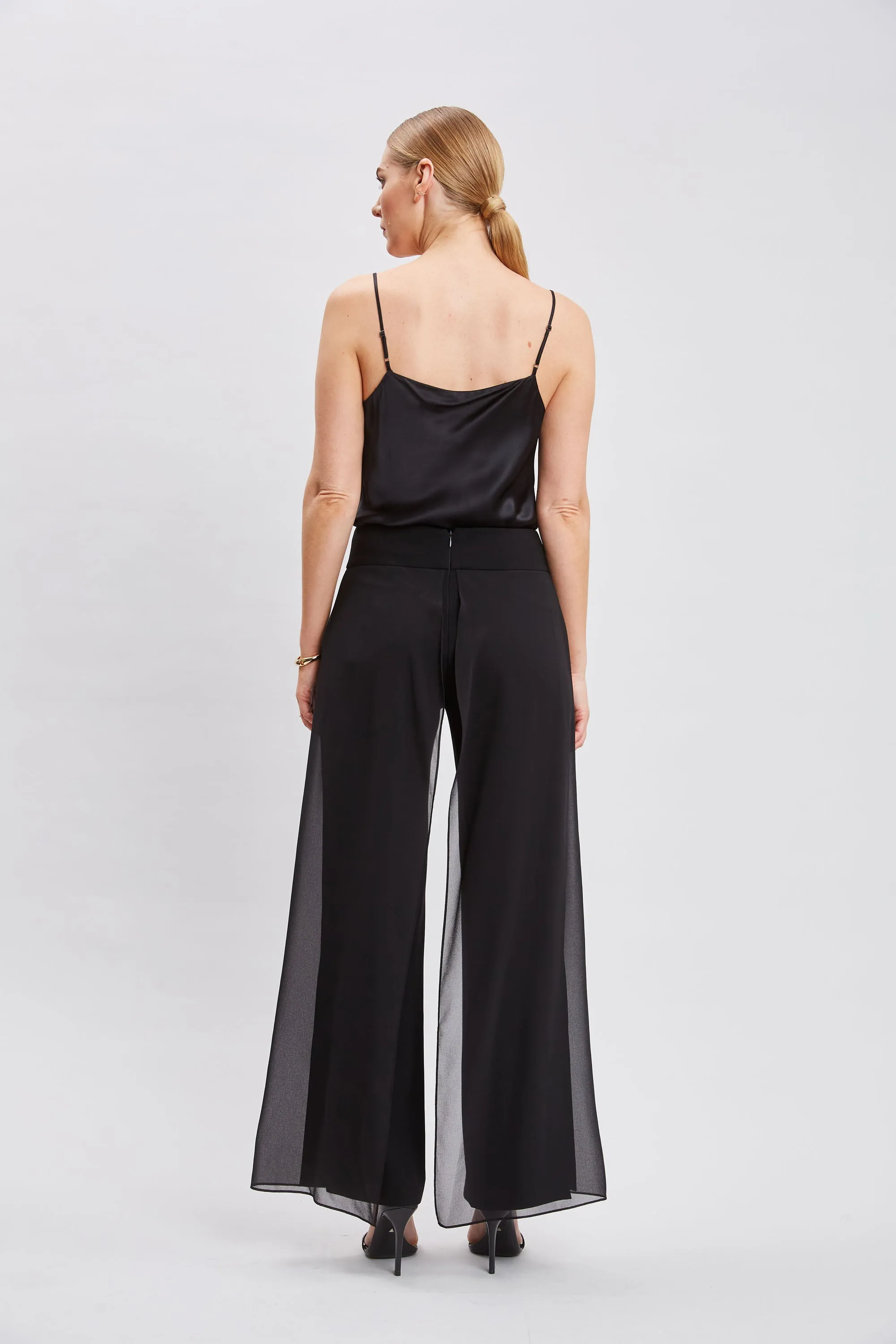 Stretch Silk Satin Cami