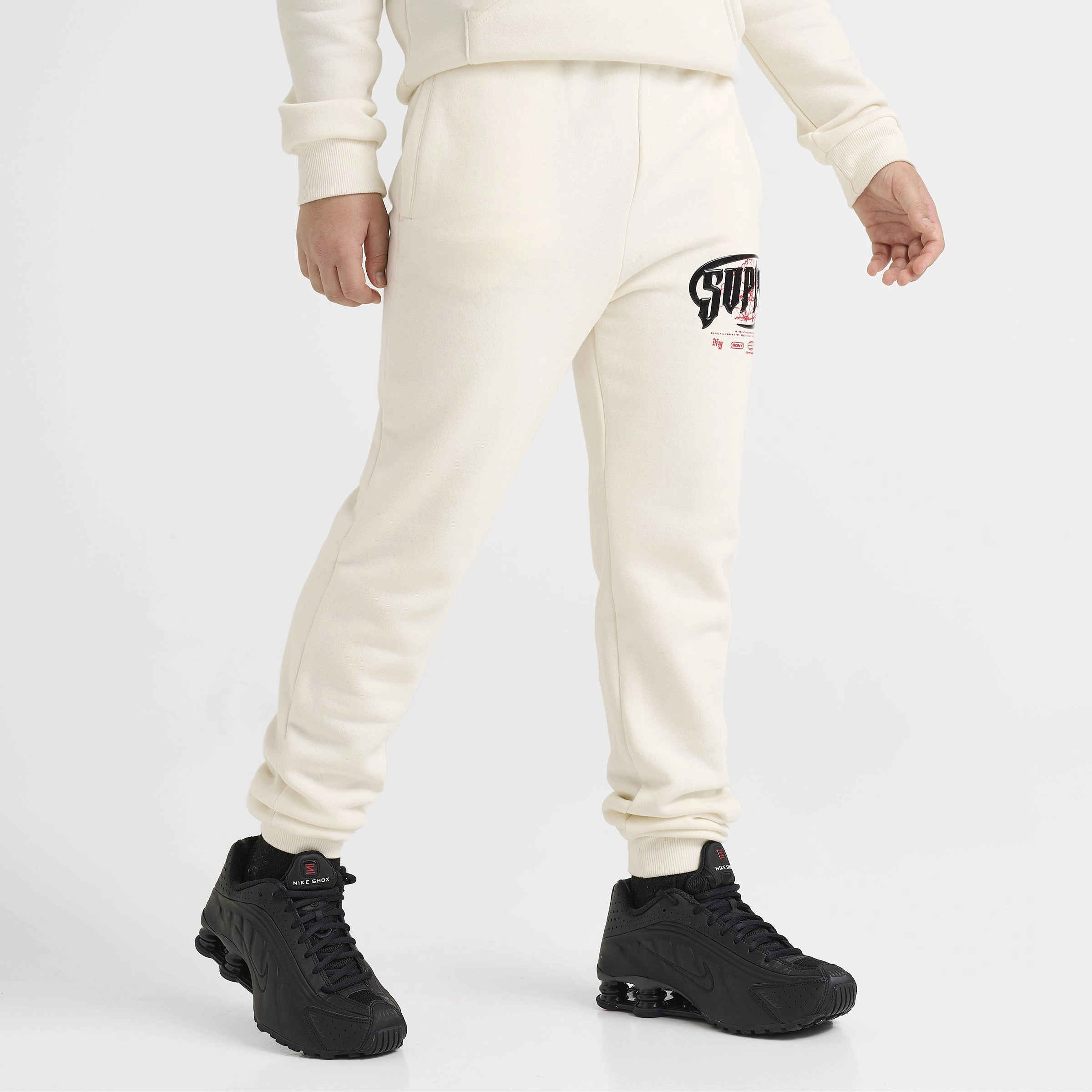Supply & Demand Junior Boys' Chrome Jogger Pants Tofu / Chinese Red
