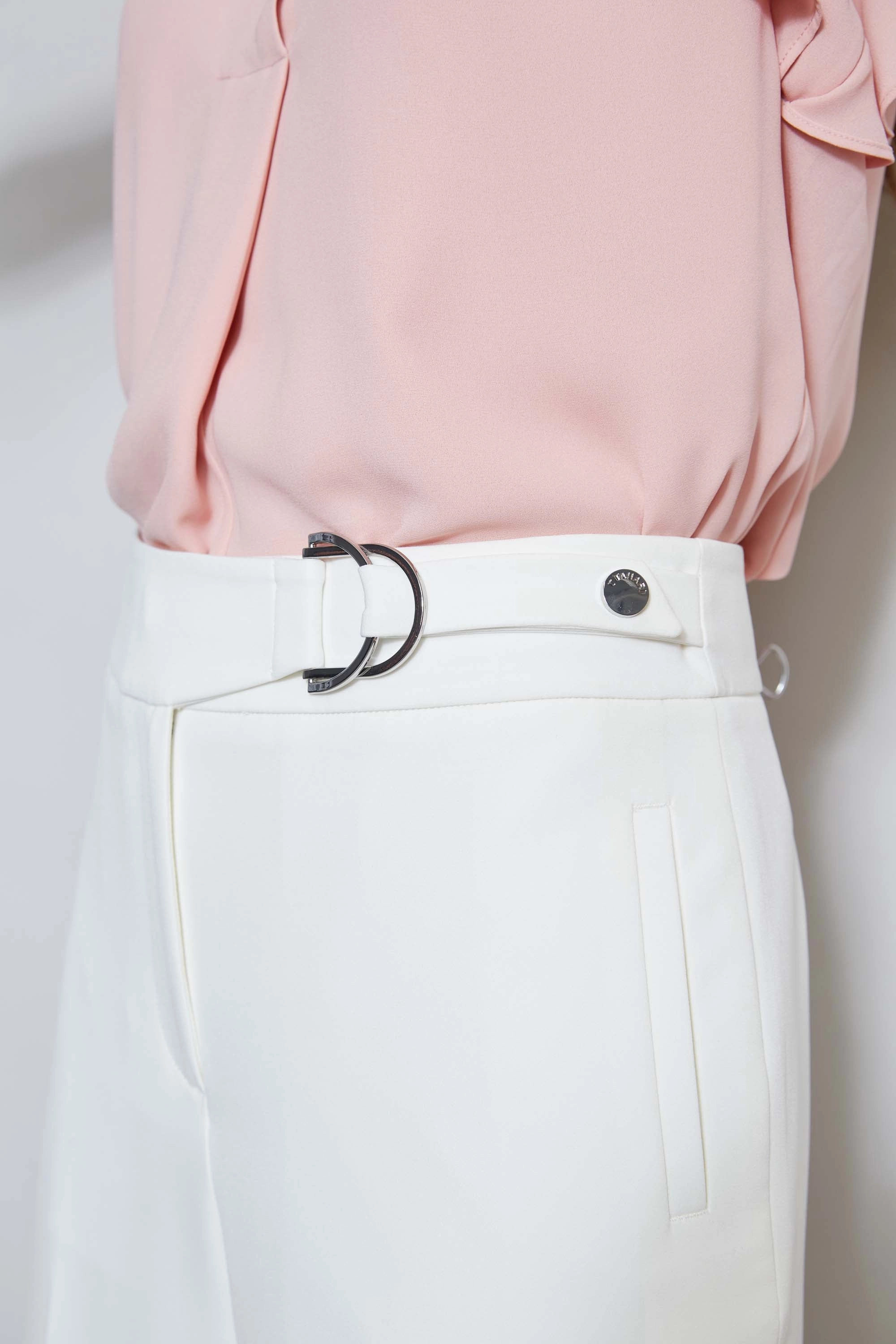 T-Tahari Cropped Wide Leg Pant