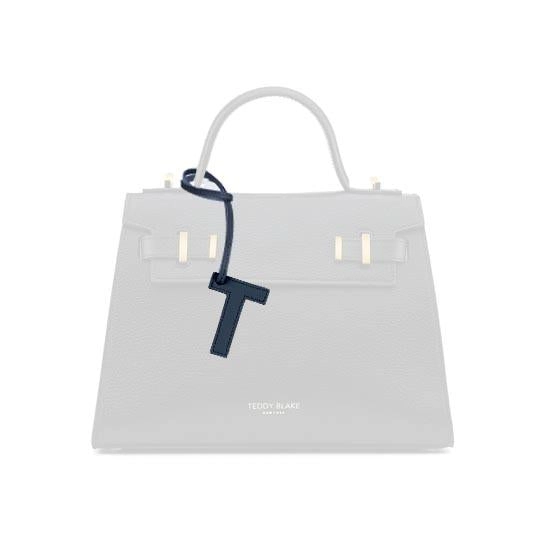 TB Charm Letter - T Dark Blue&Light Blue