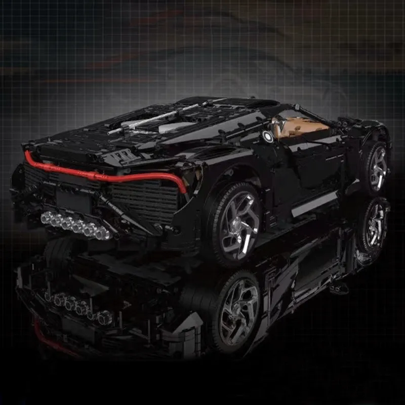 The Black Mamba Hypercar 4687pcs