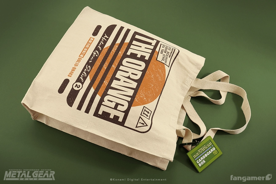 The Orange Cardboard Box Tote Bag