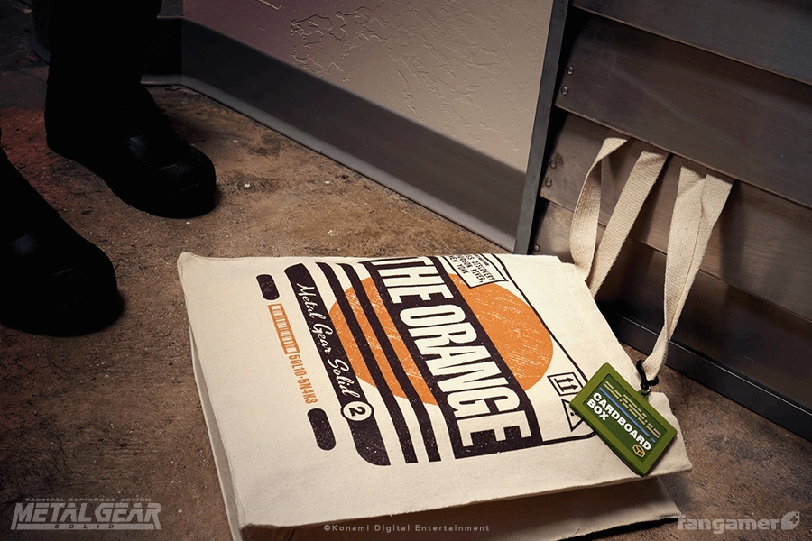 The Orange Cardboard Box Tote Bag