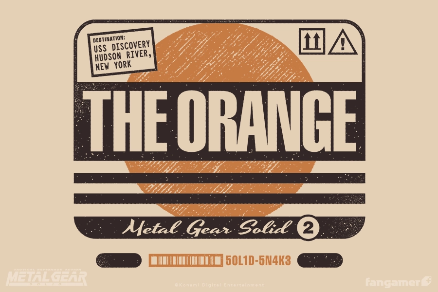 The Orange Cardboard Box Tote Bag