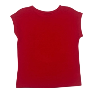 Top Ss Basic By Loft In Red, Size:Xs