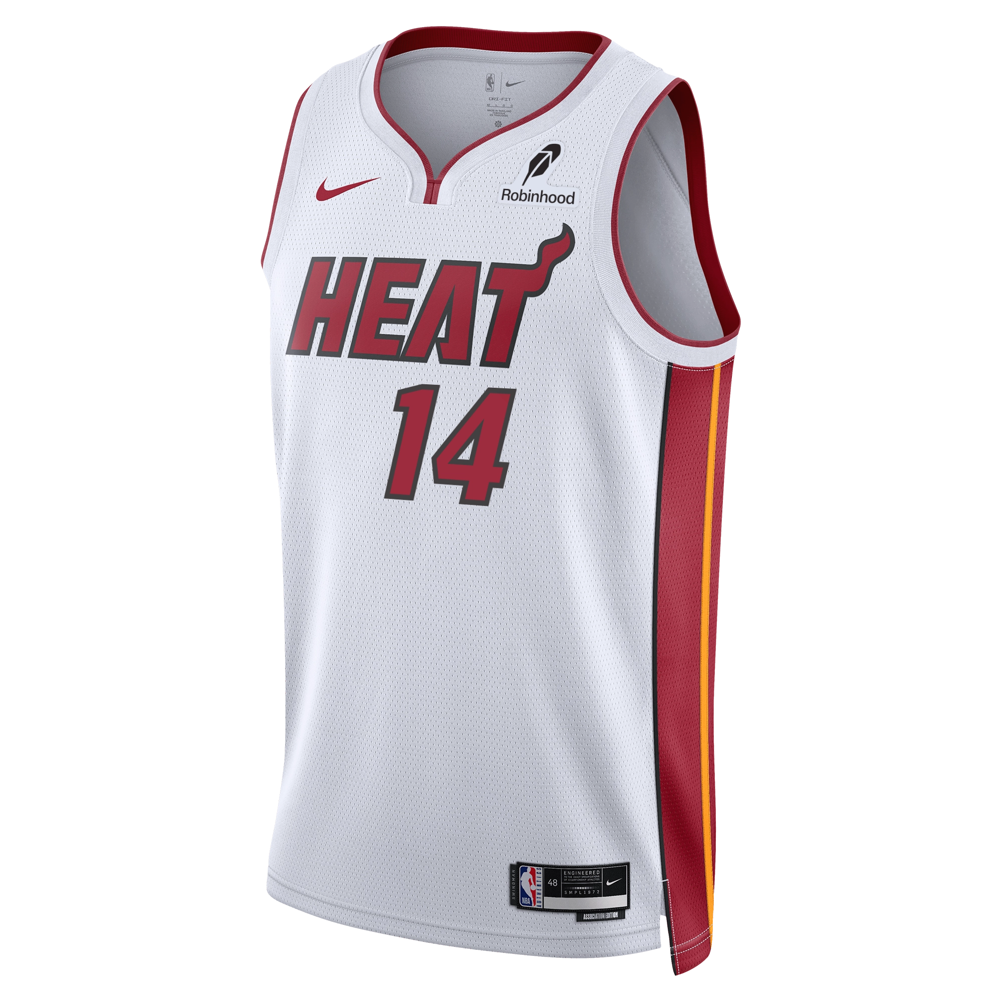 Tyler Herro Nike Miami HEAT Association White Swingman Jersey