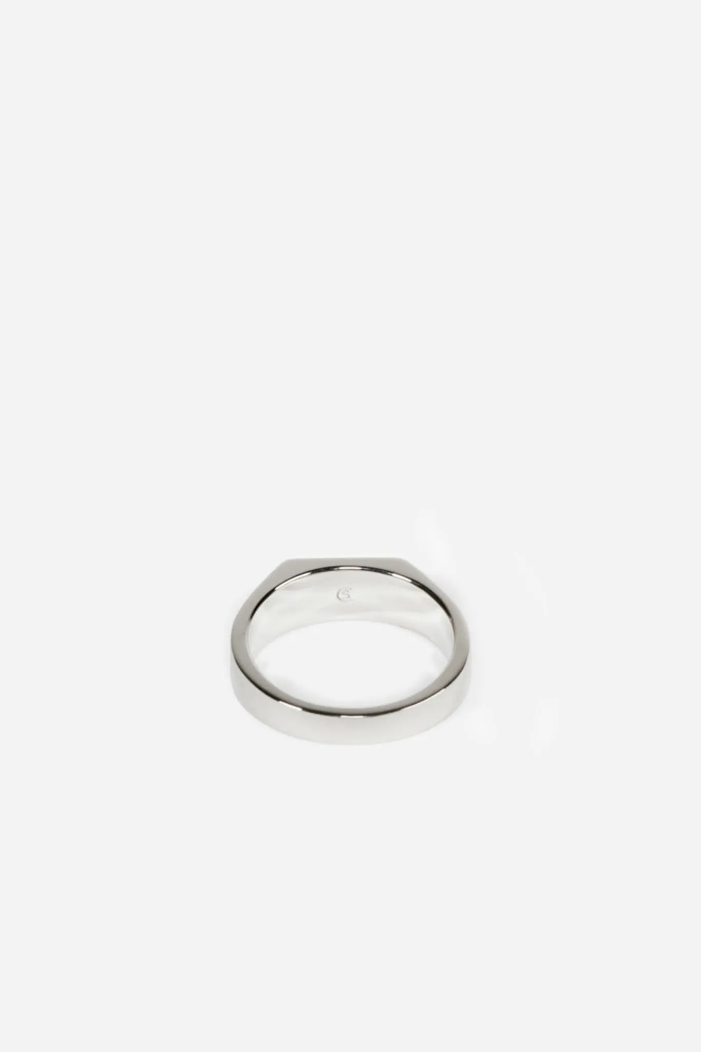 Type 003 Rectangle Signet Ring 925 Sterling Silver