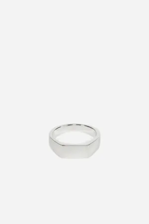 Type 003 Rectangle Signet Ring 925 Sterling Silver