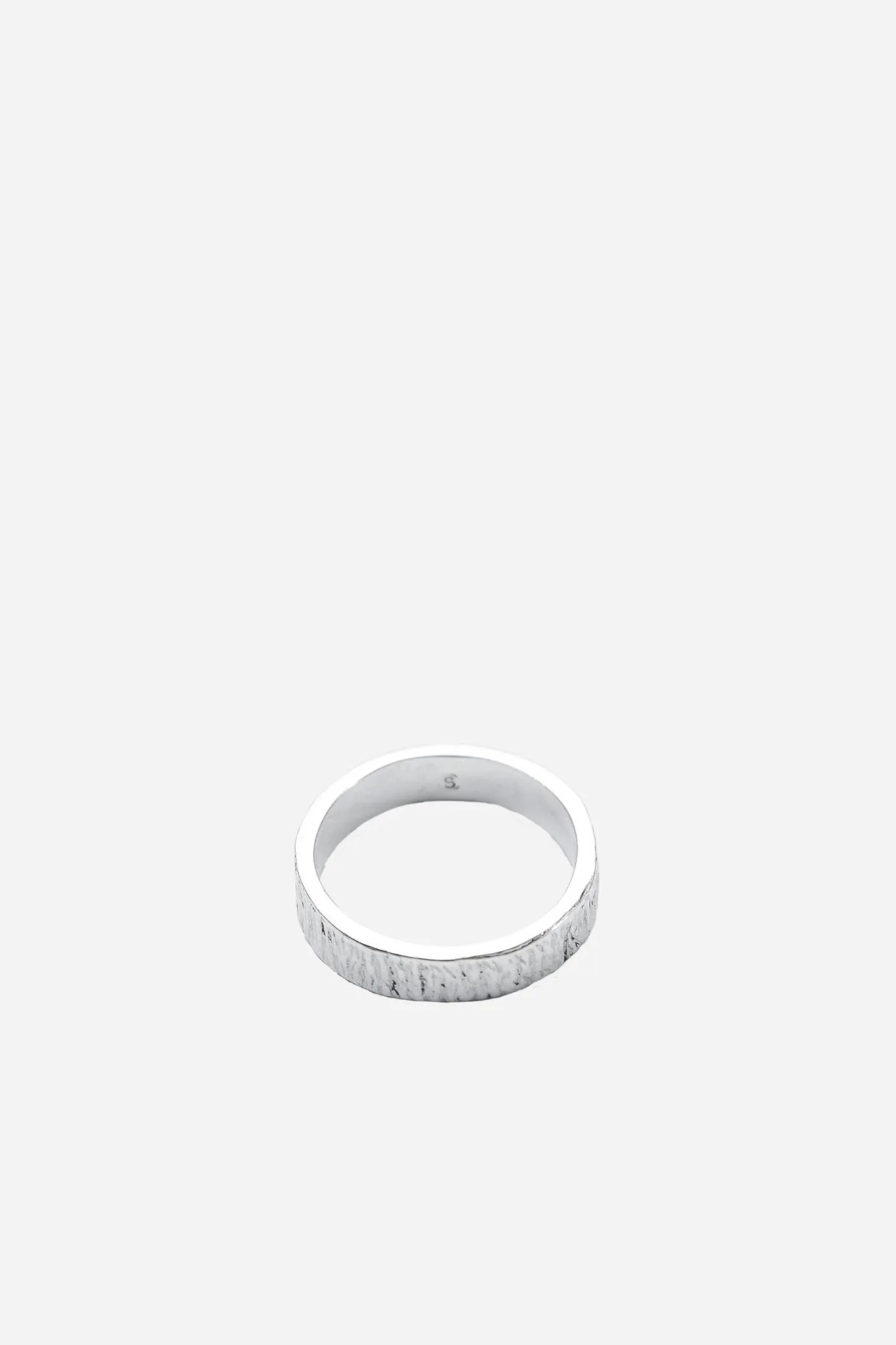 TYPE 005 Texture Ring Sterling Silver