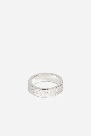 TYPE004 Crumpled Ring 925 Silver