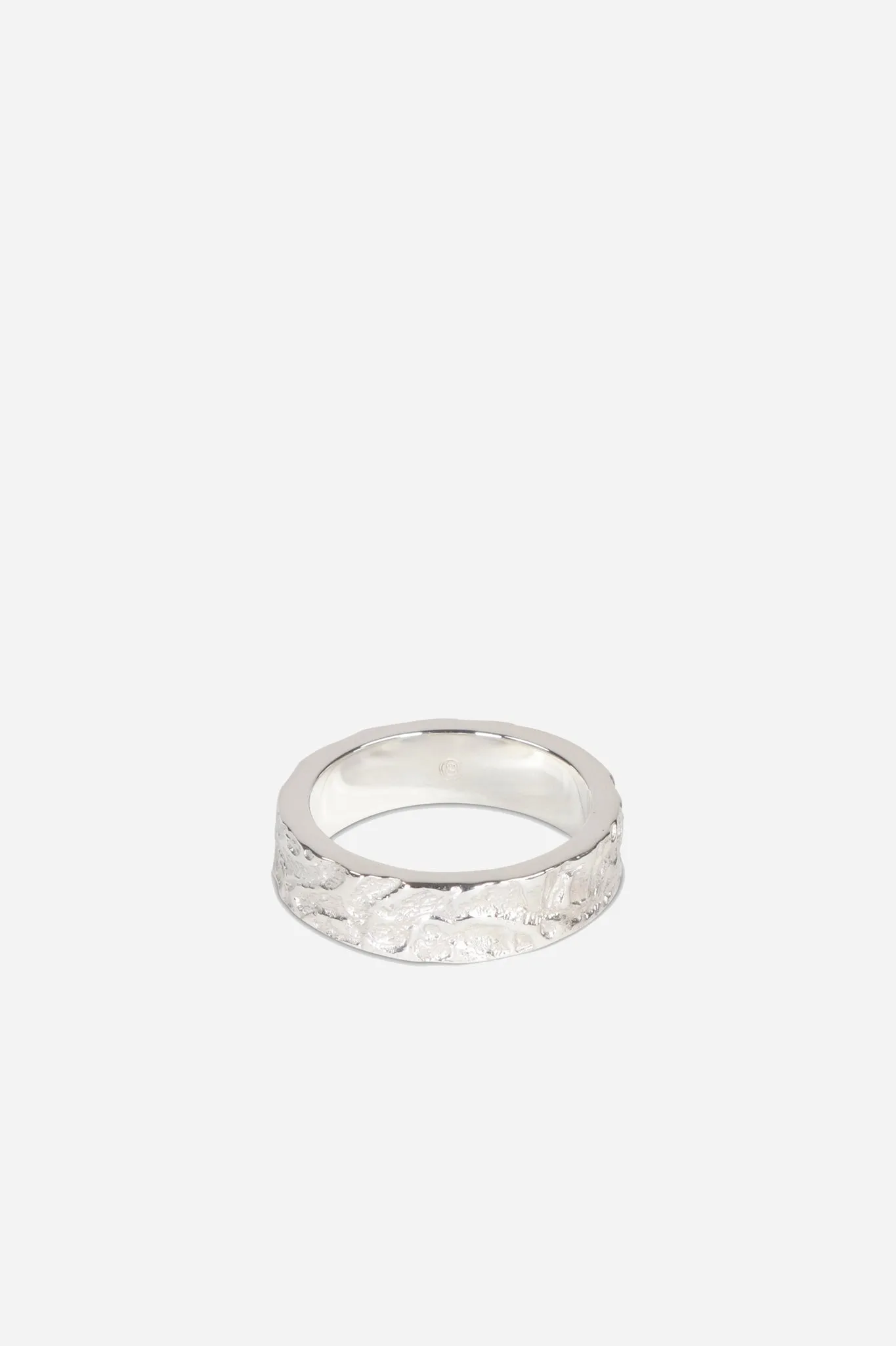 TYPE004 Crumpled Ring 925 Silver