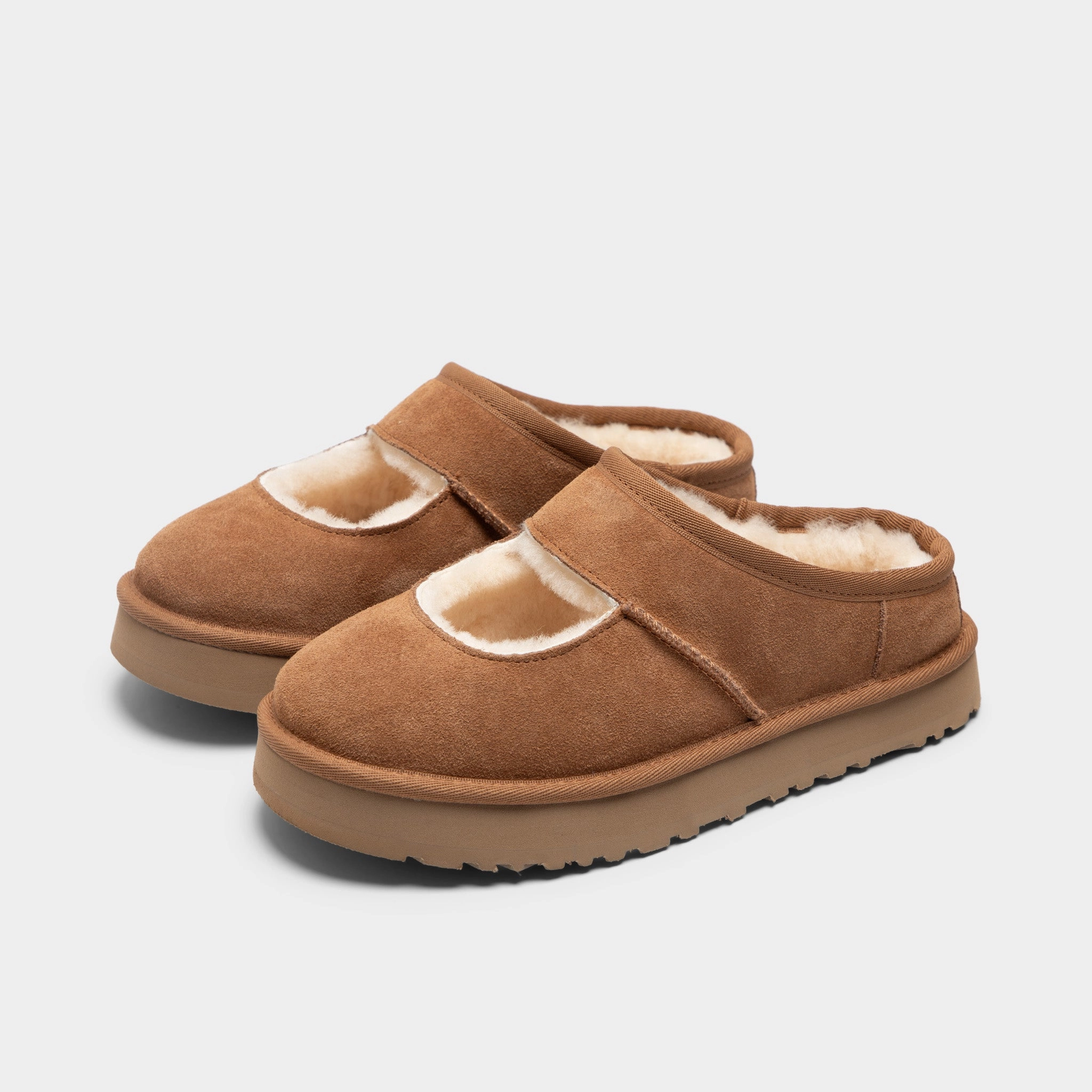 UGG Juniors' Bea Mary Jane / Chestnut