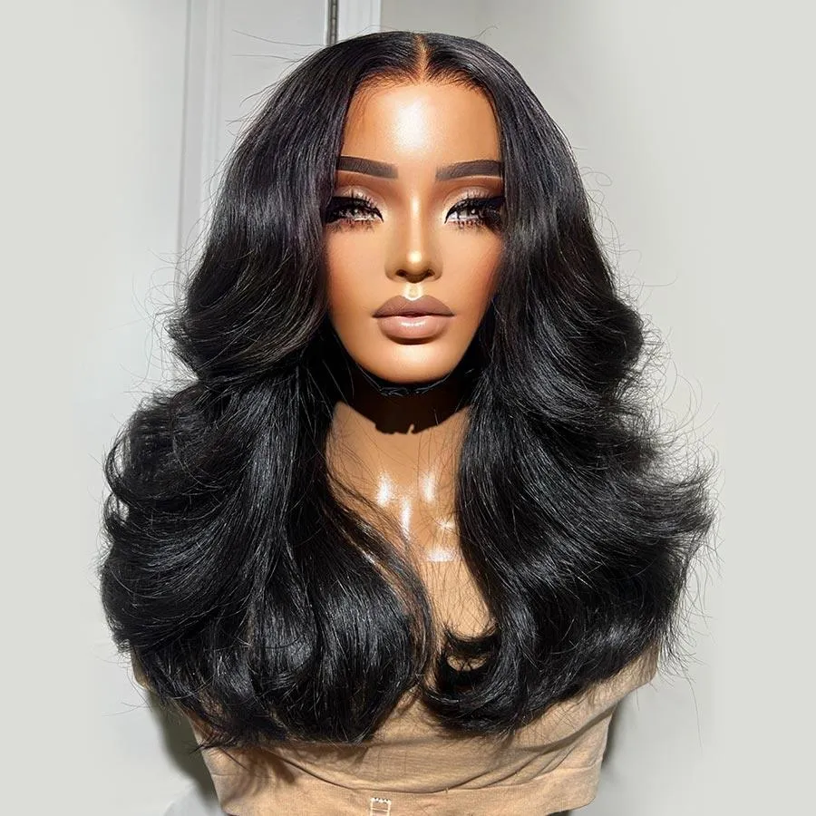Upgrade Pre Everything 13X6 Lace Front Wigs Body Wave Wear & Go Pre Max Wig