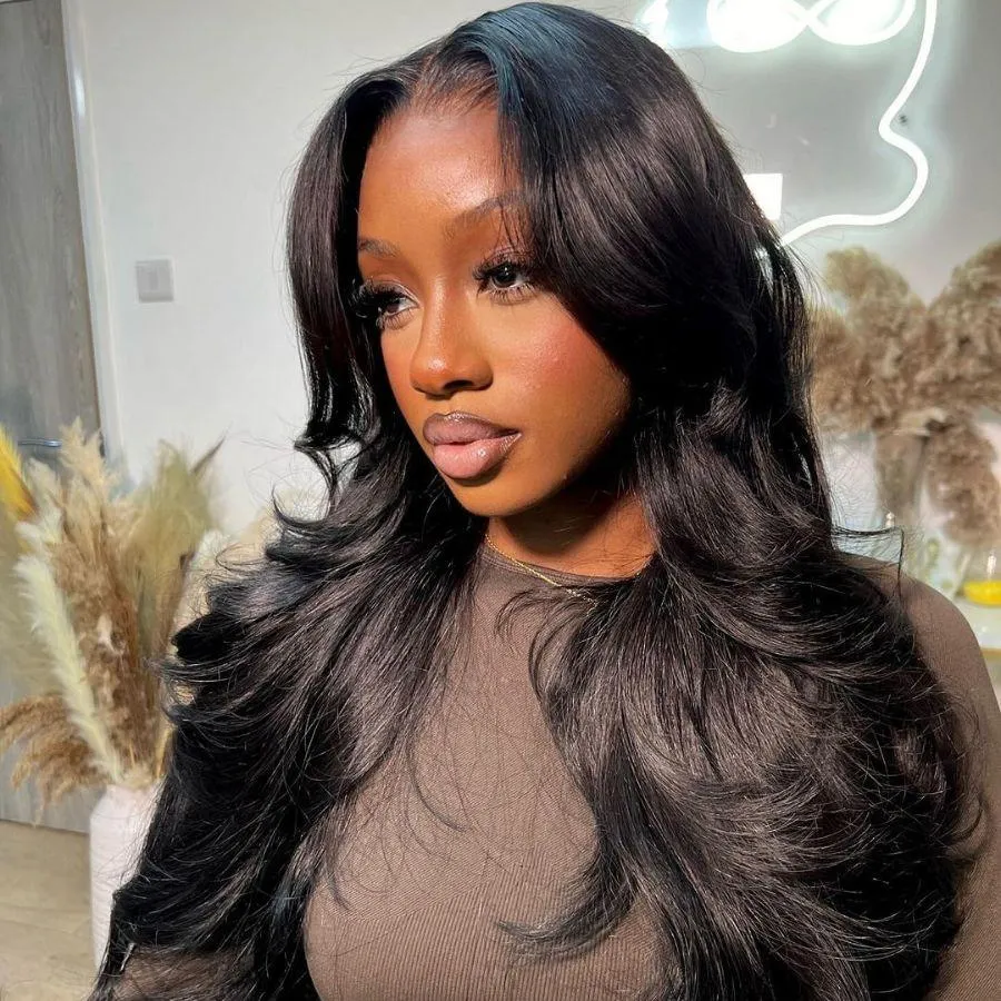 Upgrade Pre Everything 13X6 Lace Front Wigs Body Wave Wear & Go Pre Max Wig