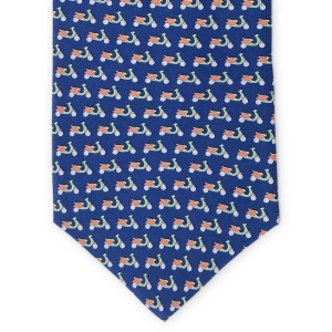 Vespa: Tie - Navy