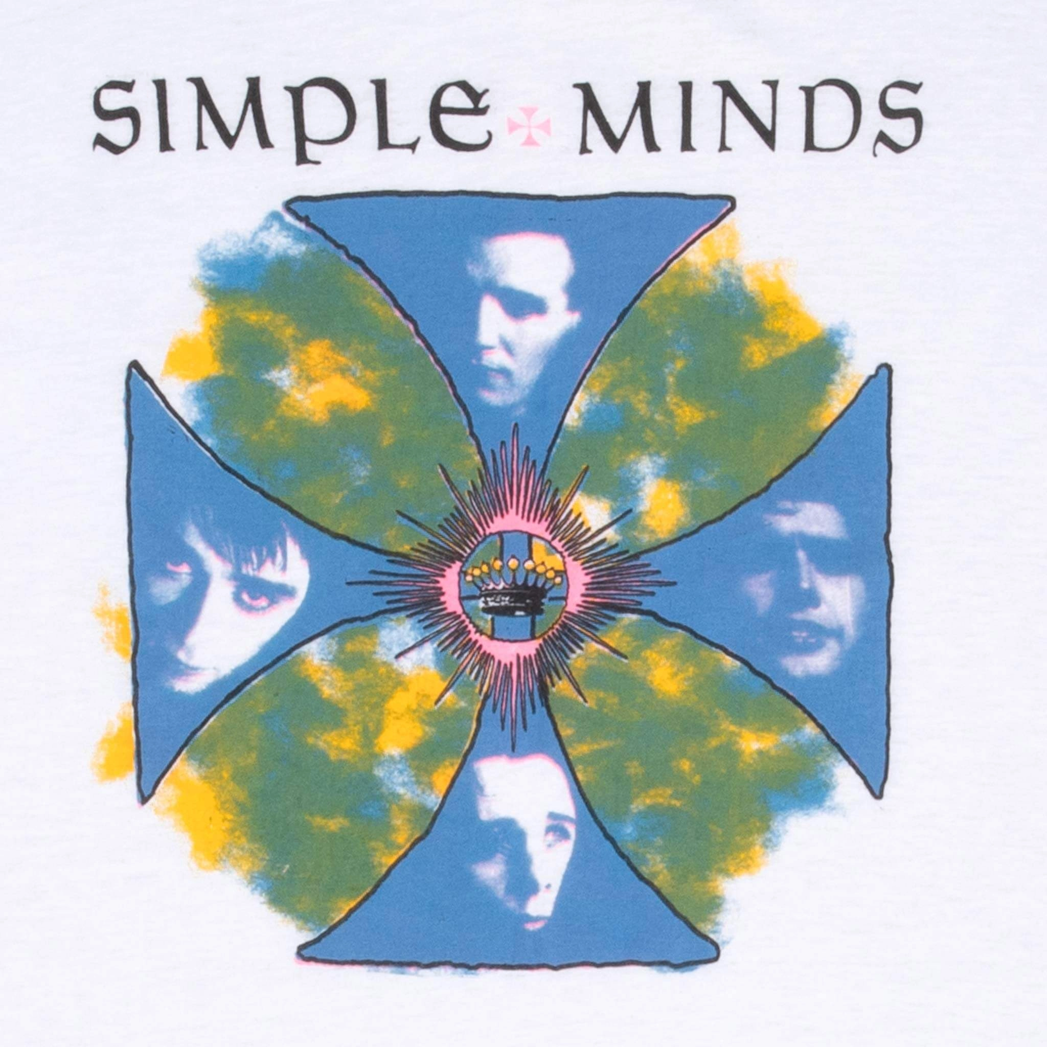 VINTAGE SIMPLE MINDS 1980S TEE SHIRT SIZE SMALL MADE IN USA