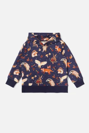 Woodland Animal Kids Hoodie